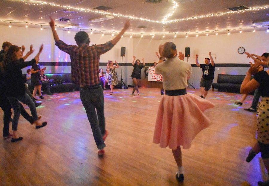 “I love swing dancing in general, but my favorite thing, specifically about Second Friday, is that I don’t have to drive to Moscow for it,” Michael Noel, vie president of the Swing Devils of the Palouse, said. “I live in Pullman, and it gets kind of old sometimes having to drive 20 minutes there and 25 minutes back to go to a dance event.”