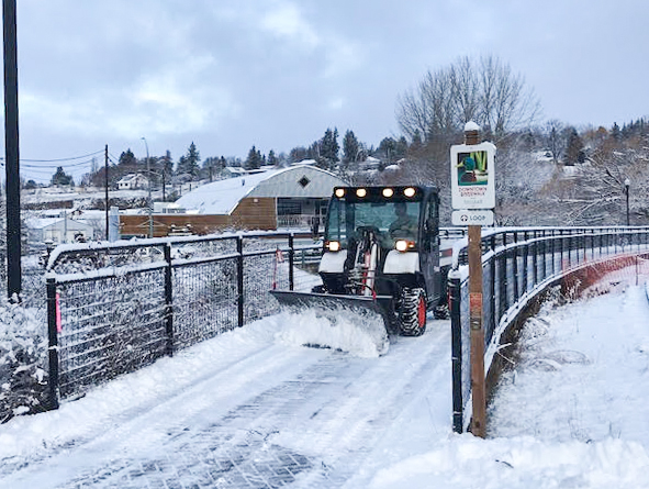 Snowfall to be cleared on campus, parts of Pullman