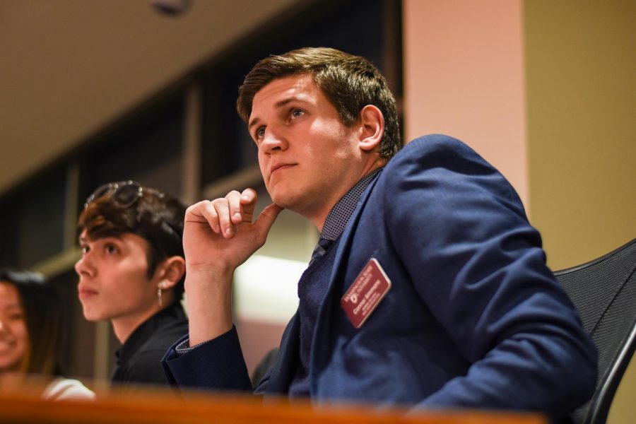 ASWSU Senator Connor Simmons, claims that during Pro Tempore Martian's time at ASWSU, he has received numerous personal attacks and emphasizes that her role should be an institutional steward for the senators, as part of a Judicial Board ruling, during the ASWSU meeting on Wednesday eveninG, at the CUB.
