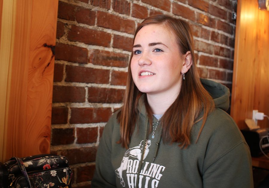 Mattie Cessnun, aka Mad Assassin of the Rolling Hills Derby Dames, talks about her love of skating and what its like to be a part of her derby team on Feb. 13 at Panhandle Cone & Coffee in Moscow, ID.