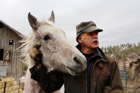 Brent Glover, president and main caretaker of Orphan Acres, talks about the struggles of taking care of nearly 70 horses and where his passion with rescuing horses began on Jan. 31 at Orphan Acres in Viola, ID.