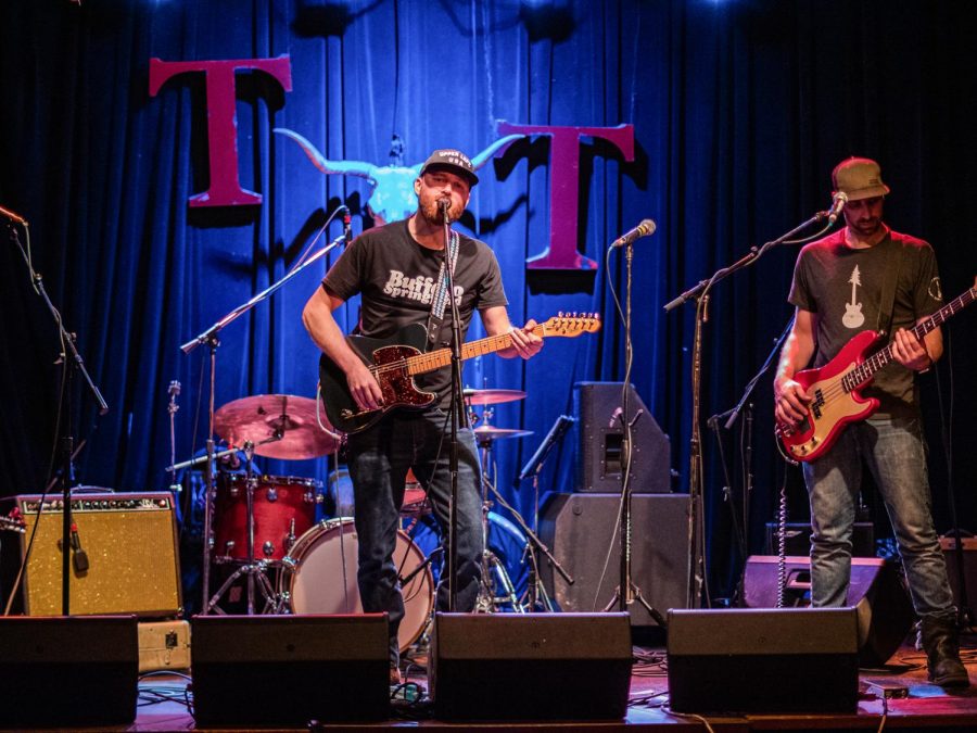 Norman Baker and the Backroads play on March 20, 2019 at Tractor Tavern in Seattle. Baker performs his barrel-aged Americana music at over 200 shows a year.