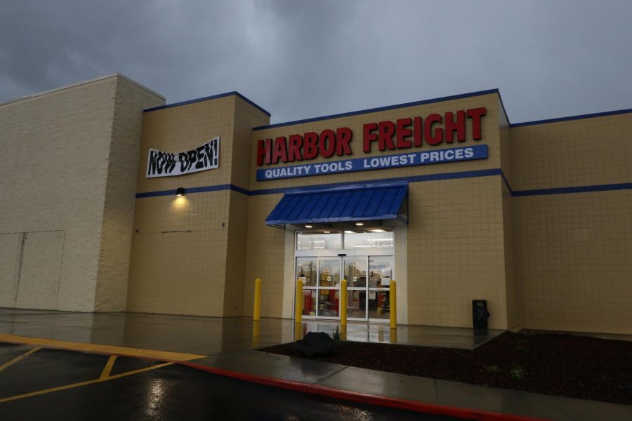 Harbor Freight Tools soft-opened Tuesday morning. There will be a grand ceremony on May 30 to celebrate its opening. 