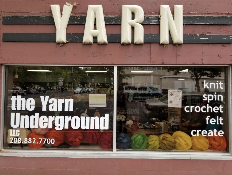 Yarn+Underground+started+after+Owner+Shelley+Stone+gained+inspiration+from+a+Portland+yarn+store.+Now%2C+Stone+said+she+is+navigating+COVID-19+and+the+unknowns+that+come+with+it.