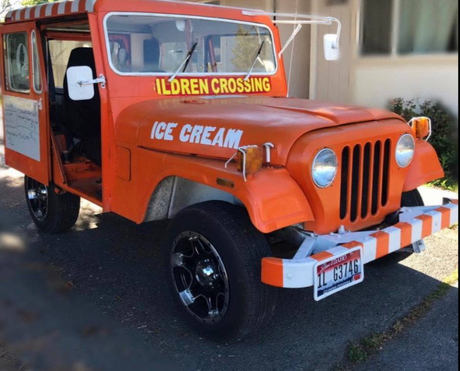 Matthew Greenwalt and Emily Payne both work other jobs, but wanted to provide the community the experience of getting ice cream from an ice cream truck.