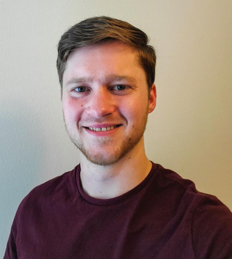 WSU student Samuel Karcher has been analyzing the behavior of nuclear fuel in different storage conditions since 2017.