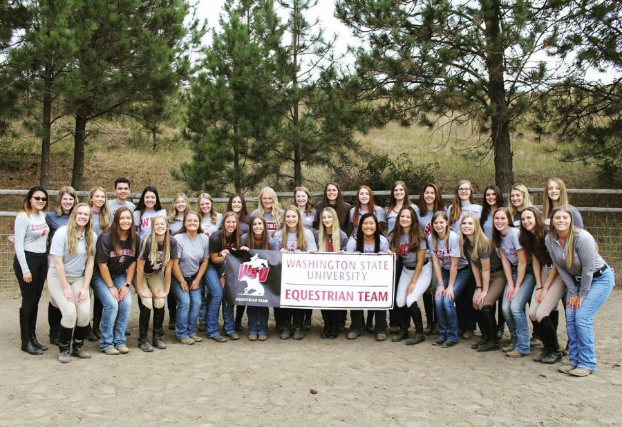 The WSU Equestrian team is a student-ran organization that competes in the Intercollegiate Horse Show Association. 