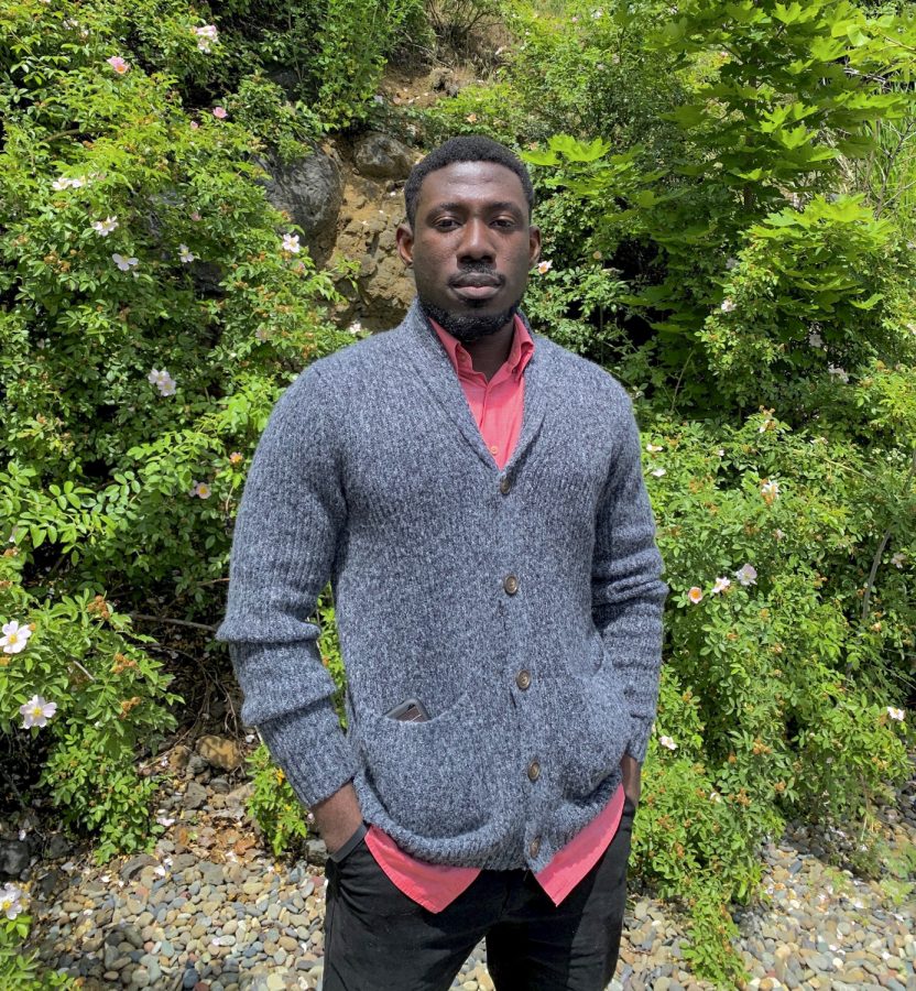 James Owusu Asare attended WSU to study math, but he also continued to write poetry. His collection of poems now exceeds 300.