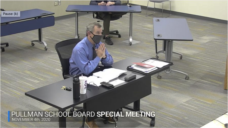 The Pullman Public Schools board decided to begin in-person classes early next year for some students.