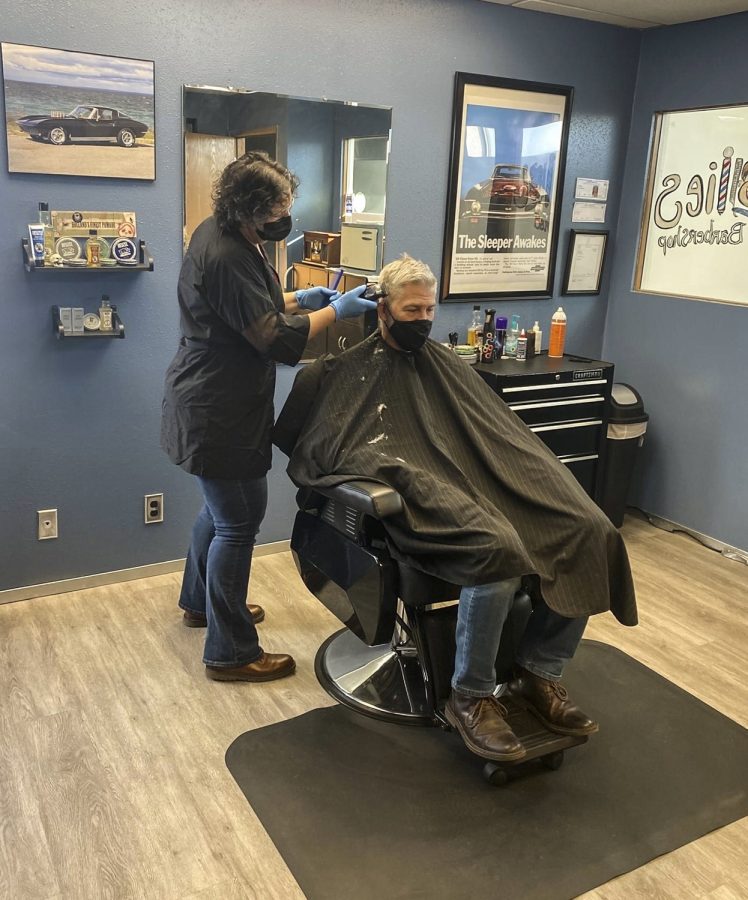 One of Jennifer Siegrist’s clients offered her a place to cut hair. The client just happened to own Chipman & Taylor Chevrolet.