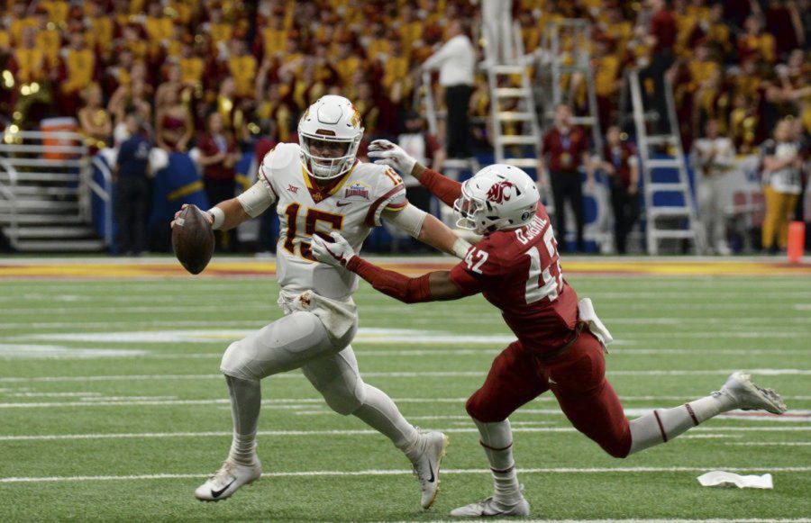 WSU’s 2018 Alamo Bowl opponent Iowa State is ranked ninth in CFP rankings.
