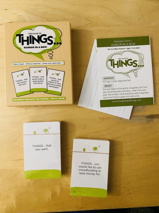 The Game of Things is the perfect game to get to know people at college and through Zoom. 