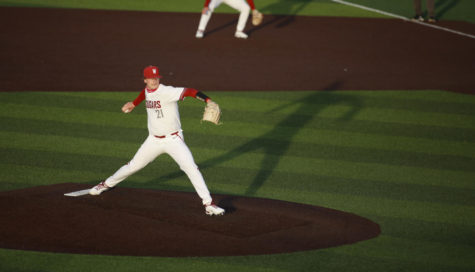 Junior pitcher Zane Mills pitches against Seattle U Friday evening at Bailey-Brayton Field. The Cougars walk away with a 2-1 series win over the Redhawks.