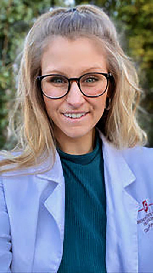 Lefler, third-year pharmacy student, was honored as Graduate Student Woman of Distinction.