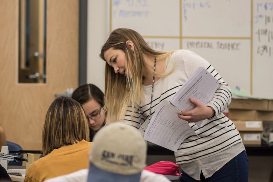 Brown’s love for teaching comes from seeing students make connections between what they learn in and outside the classroom.