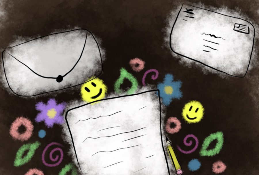 Having a pen pal can promote mindfulness.