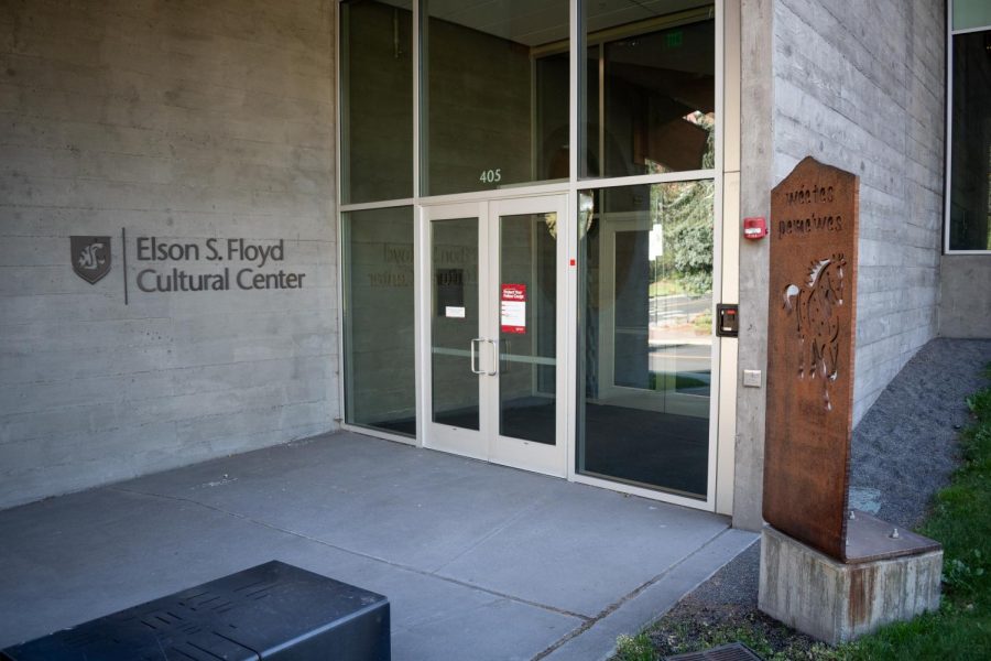 The outside of Washington State University's Elson S. Floyd Cultural Center in Pullman, Wash., Monday, Sept. 6, 2021.
