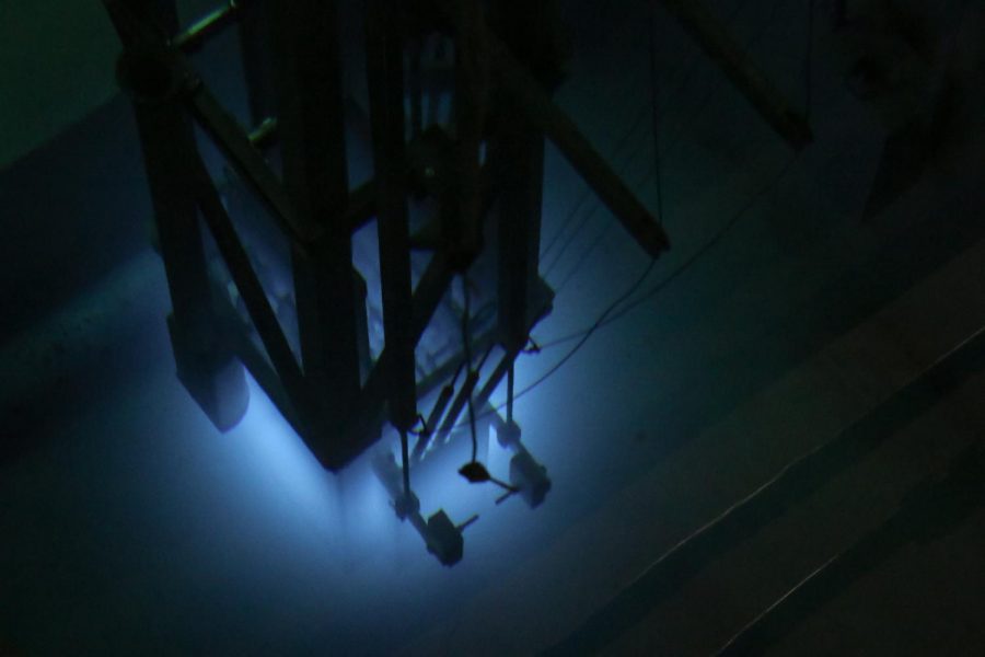 WSU is home to a nuclear reactor of its own. The core sits at the bottom of a 25-foot deep pool.