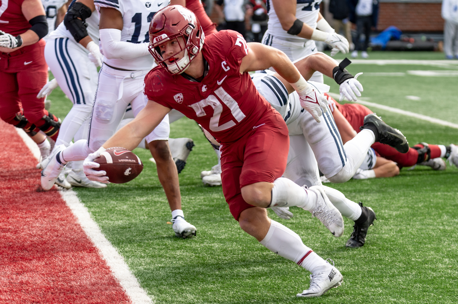 PFF says WSU's Max Borghi one of nation's top 10 running backs