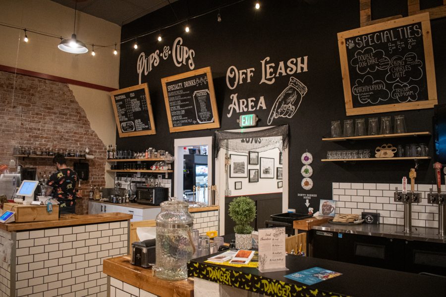 Pups and Cups has been serving the Pullman community since 2018. In addition to coffee and baked goods, the cafe also serves beer, wine and charcuterie boards.