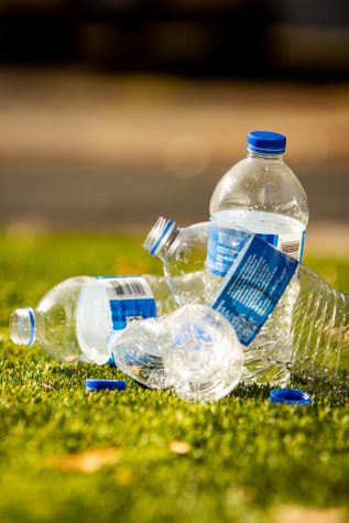 Plastic waste is a problem, so WSU Professor Hongfei Lin is researching how to chemically convert plastic types that are difficult to recycle. 