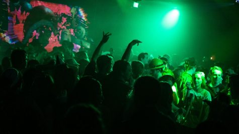 Pullman residents and WSU students crowd the dance floor at Etsi Bravo’s Halloween event in 2019.