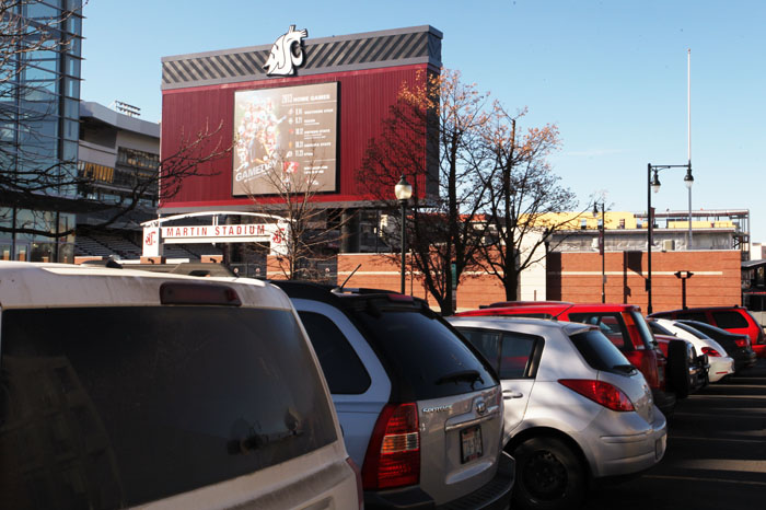 Commuters must leave on-campus parking lots by 1 p.m. Nov. 19 for the Friday night home game.