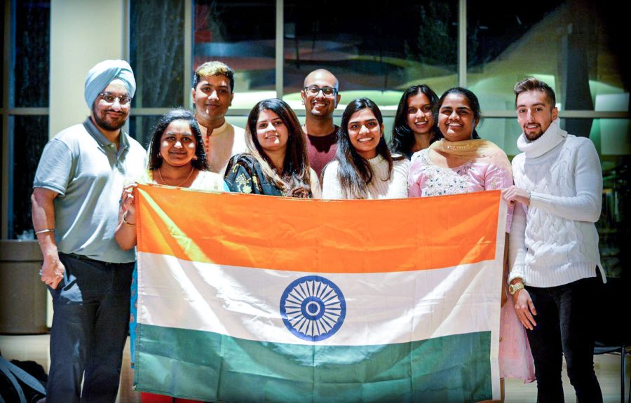 Indian Student Association celebrates Party in th CUB in November. 