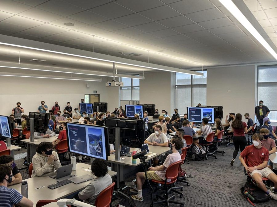 WSUs Association for Computing Machinery chapter hosts the CrimsonCode Hackathon every year.