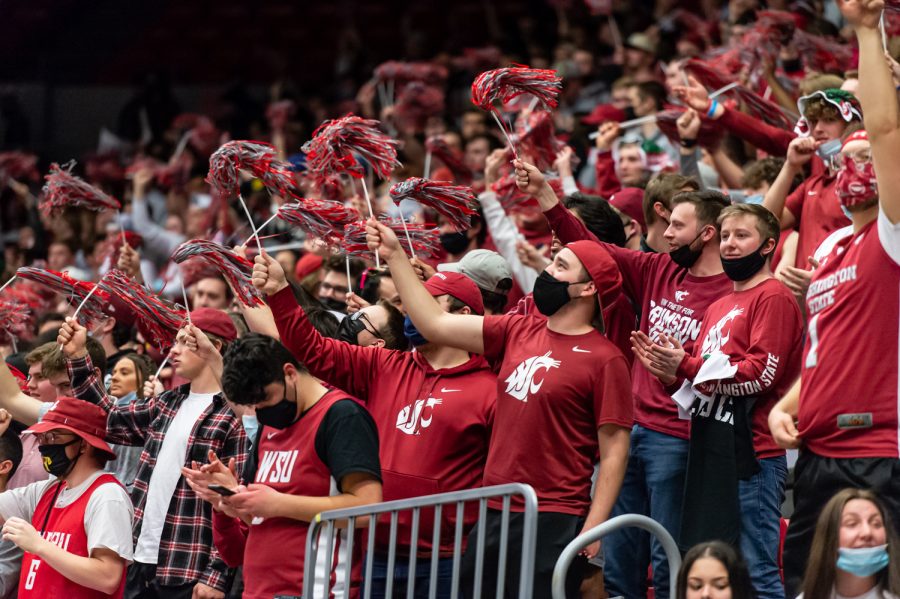 Masks are handed out to people who do not have one, but he is sure some people go to events without even putting it on, said Ben Clarke, WSU Athletics Event and Facility Operations associate director.
