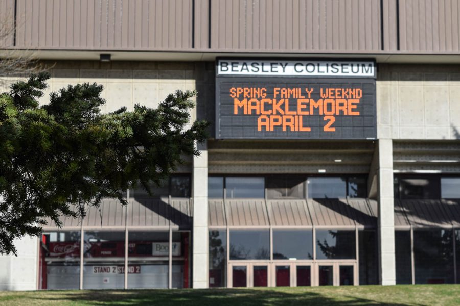 Beasley Coliseum has hosted several noteowrth artists over the years including Elton John, Willie Nelson and Andy Grammer. Macklemore is set to take the stage for Spring Family Weekend this Saturday.