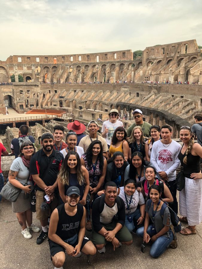 Students in the First-Gen Abroad program are traveling to Seville, Spain or Rome in May.
