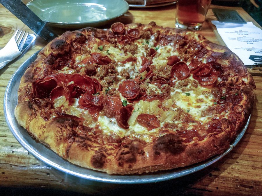 Good food can be found anywhere, like this dish from South Perry Pizza.