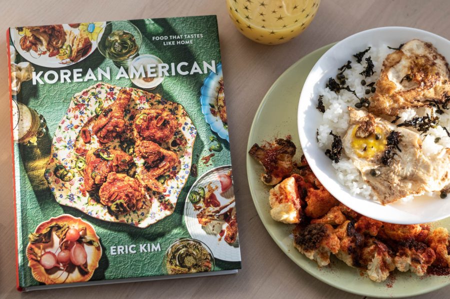 “Korean American: Food That Tastes Like Home,” complete with baby photos, is a cookbook that tells the story of Eric Kims life, as defined by the relationship between family and food.