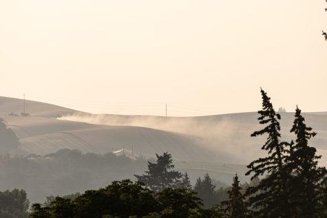 In Pullman, smoke is expected to clear Monday at noon. 