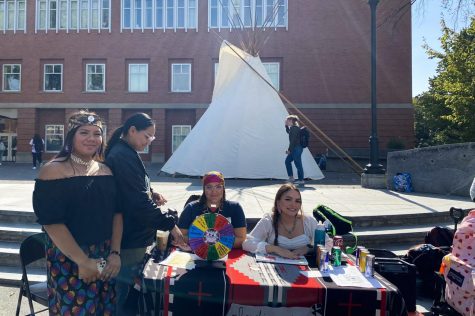 WSU hosted a tipi assembling event from 9-10 a.m., Oct. 10.