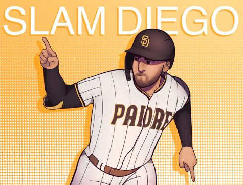 Trent Grisham, with his solo homer is responsible for the Padres 2-1 win over the Dodgers.