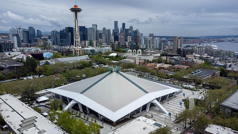Climate+Pledge+Arena+is+a+state-of-the-art+faciliy+in+Seattle+built+on+the+footprint+of+Key+Arena.+It+is+home+to+the+NHL+and+WNBA+and+is+primed+to+host+the+NBA+if+%2F+when+a+team+should+come+to+Seattle.