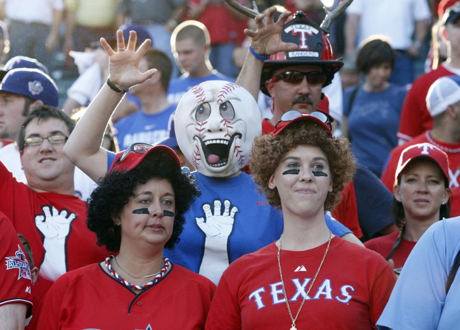 Scary Baseball Man on Halloween during the 2010 World Series.