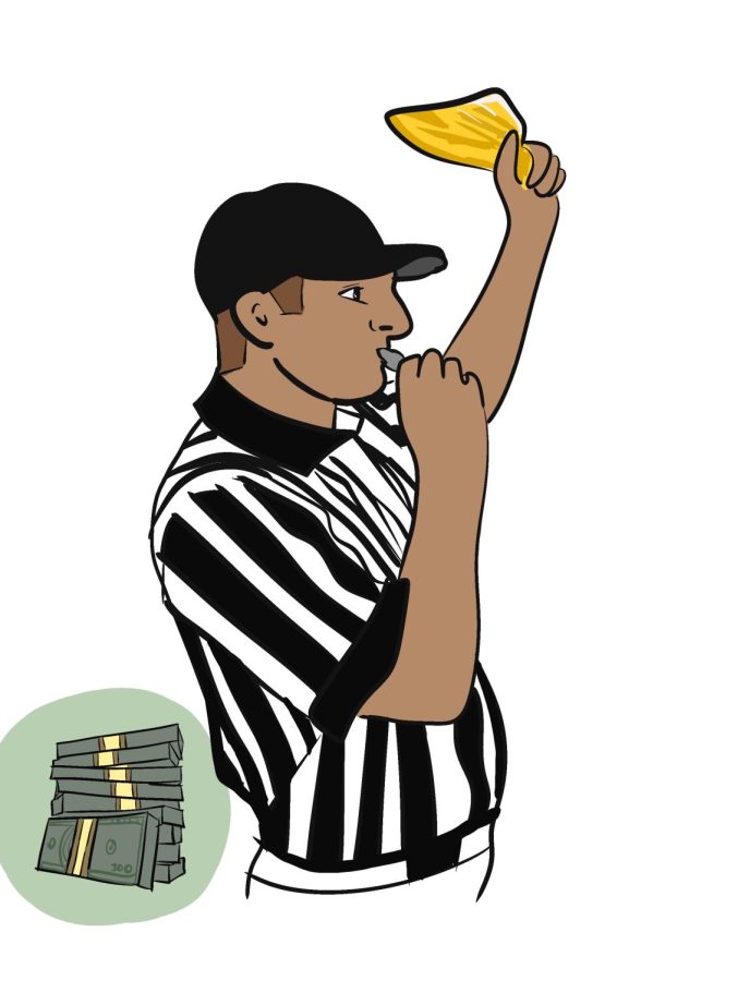 If the refs are all cheating, does that mean they are playing by the rules?