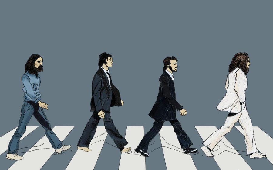 Timeless figures, the Beatles still walk down Abby Road