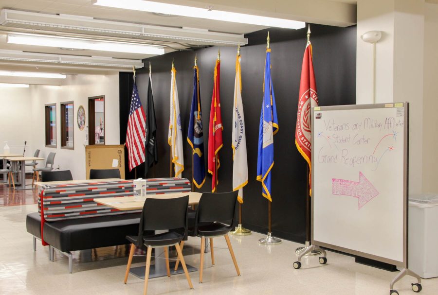 Newly renovated Veterans & Military Affiliated Student Center on Jan. 26, 2023 