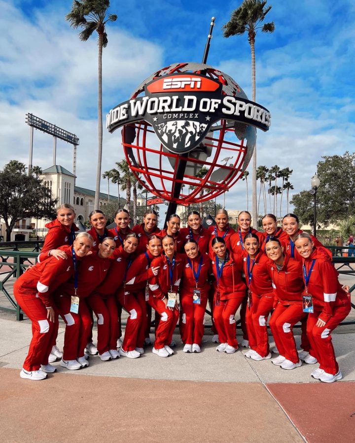 The Crimson Girls placed seventh nationally in their jazz routine out of 32 teams in the country. 