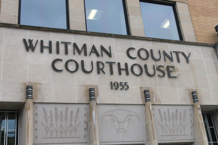 Whitman County Courthouse on Feb. 17, 2023. 