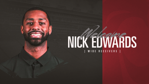 Meet the new guy: WSU wide receivers coach Nick Edwards