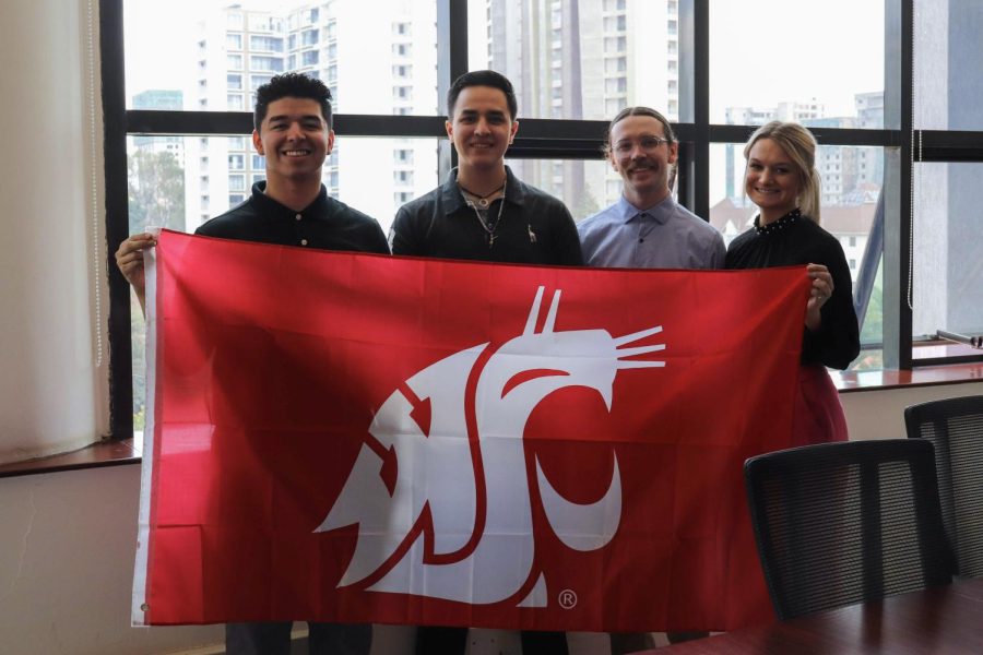 Alvarado and three other WSU Murrow students embarked on a week-long trip over spring break to Kenya.