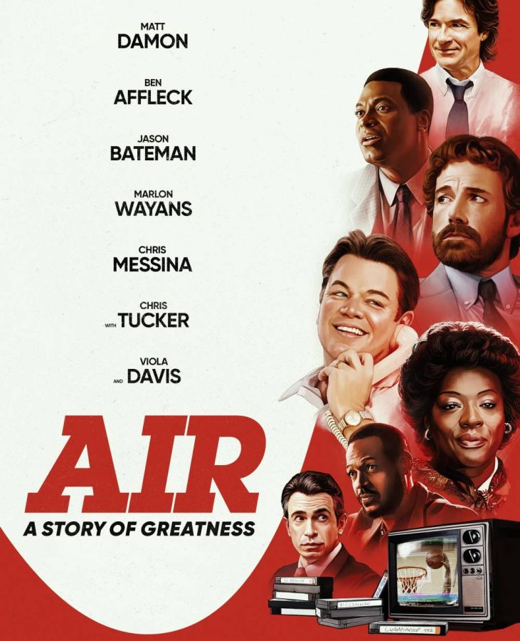 Top to bottom, the acting in “Air” is superb.