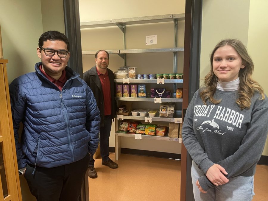 New Thompson Hall food pantry opens up