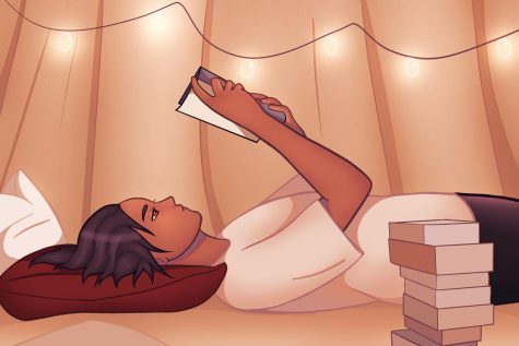 Getting cozy with a book is a great way to spend your time.