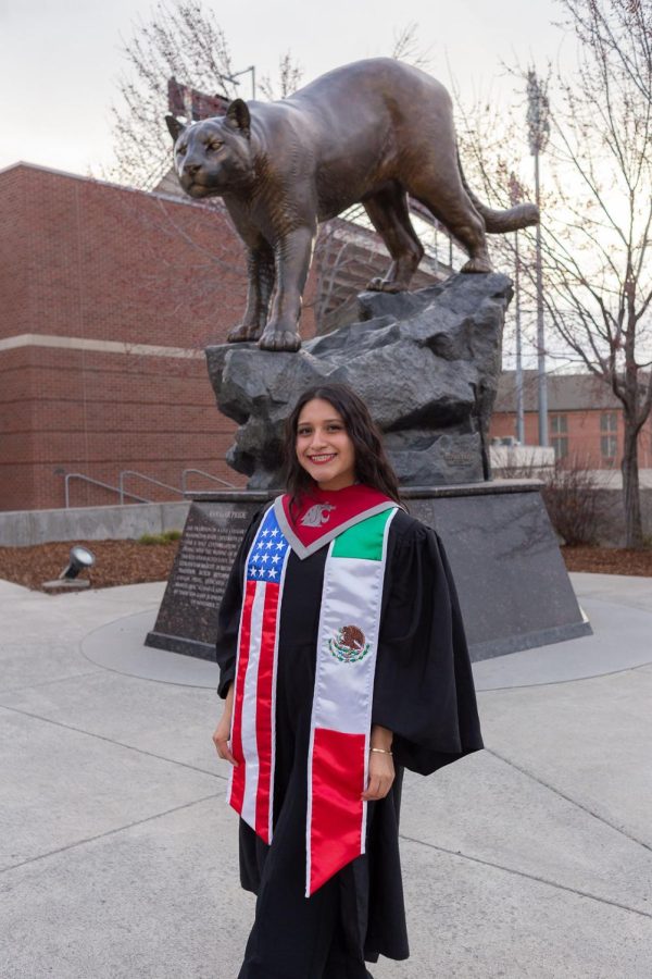 WSU+Senior+Maritay+Mendoza-Quiroz+is+graduating+with+dual+degrees+and+the+President%E2%80%99s+Award+for+Leadership.